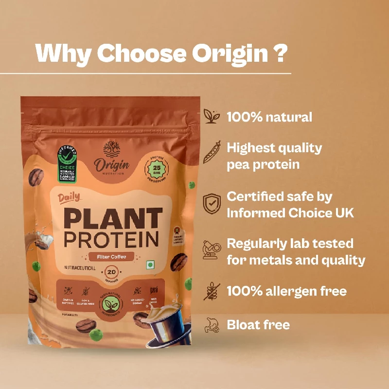 Origin Nutrition Natural Vegan Protein Powder, 812 g-2.webp